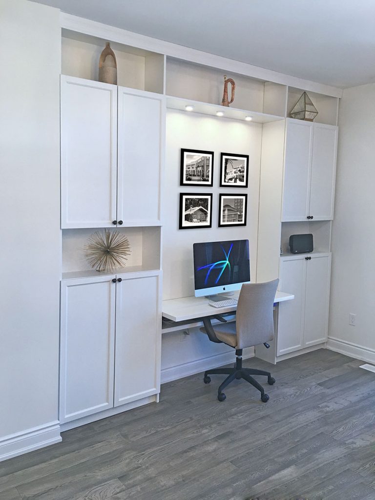 Built in desk