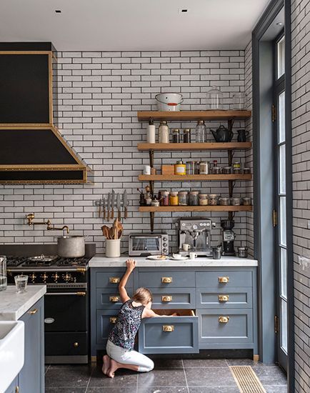 home decor ideas Industrial Farmhouse Kitchen