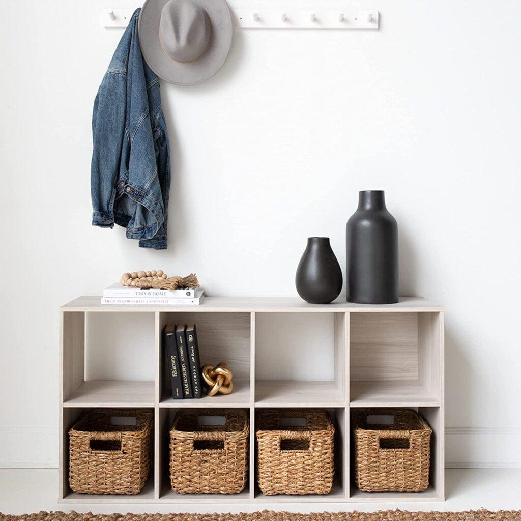 Box Shelves apartment storage ideas