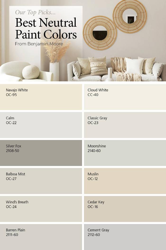 Best Neutral Paint Colors Benjamin Moore