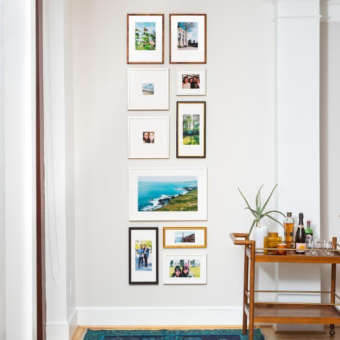 Column Gallery Wall