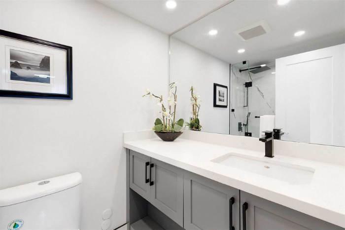 upgrade bathroom fixtures